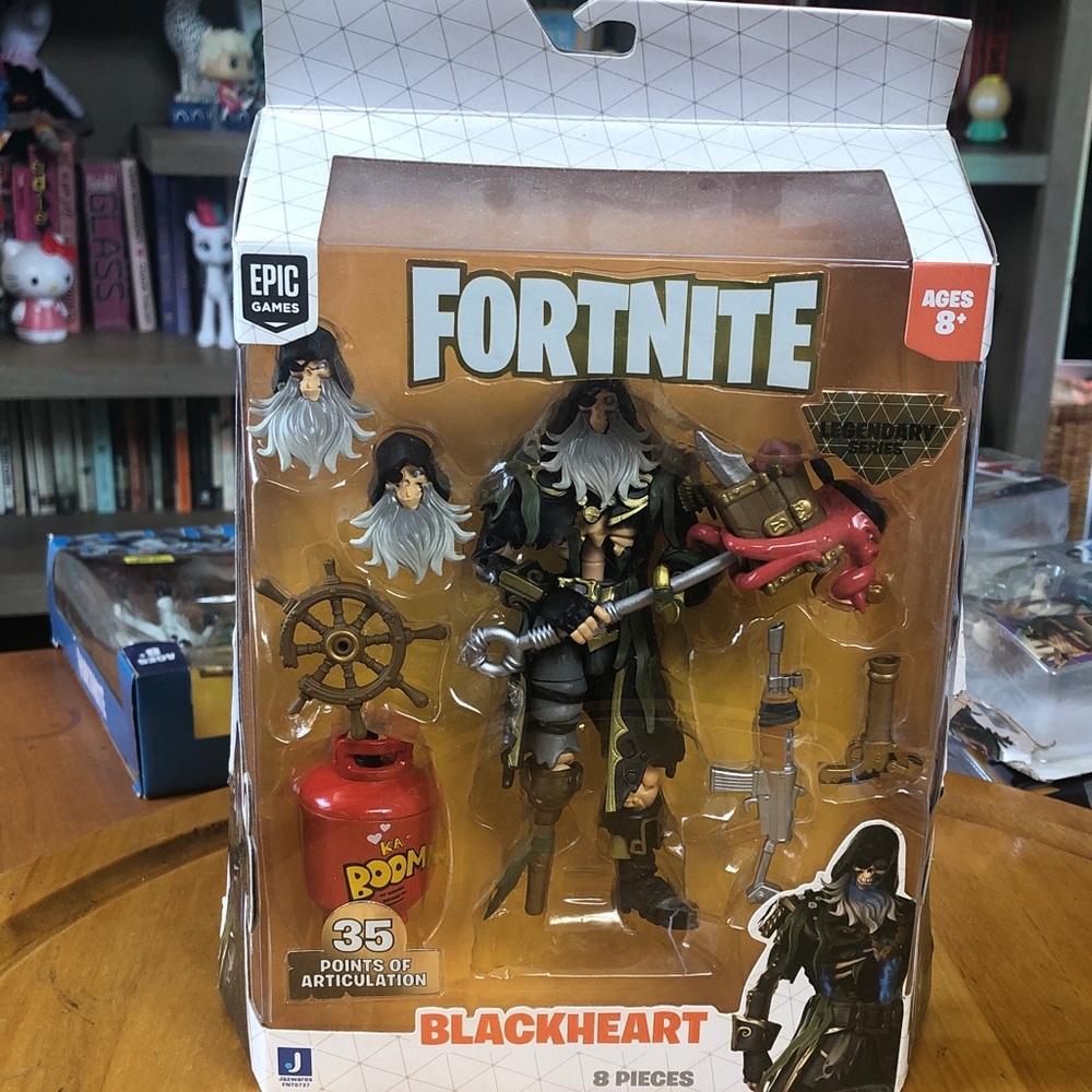 Epic Games Fortnite Blackheart Action Figure Set